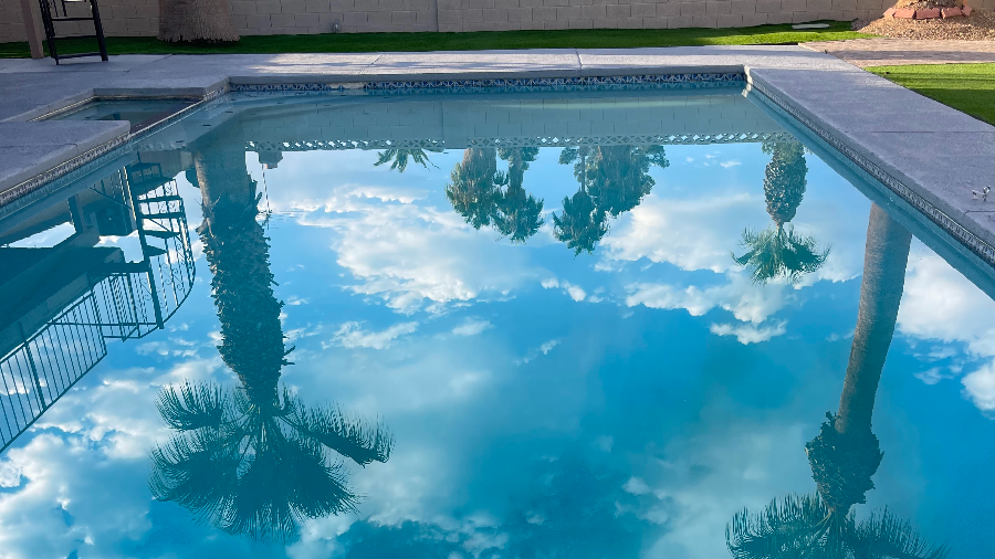 Professional pool filter cleaning service in Las Vegas